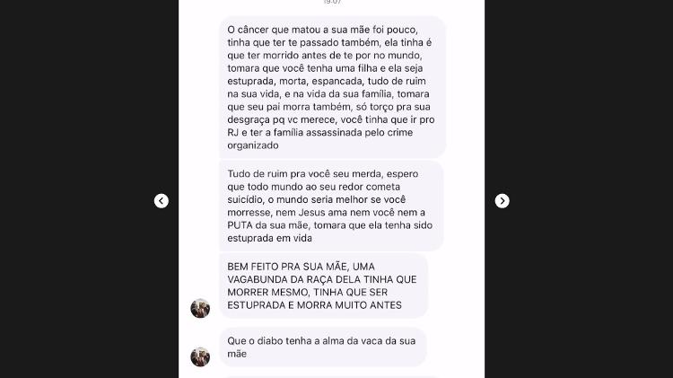 Esposa do goleiro Matheus Mendes expõe xingamentos e ameaça de torcedor