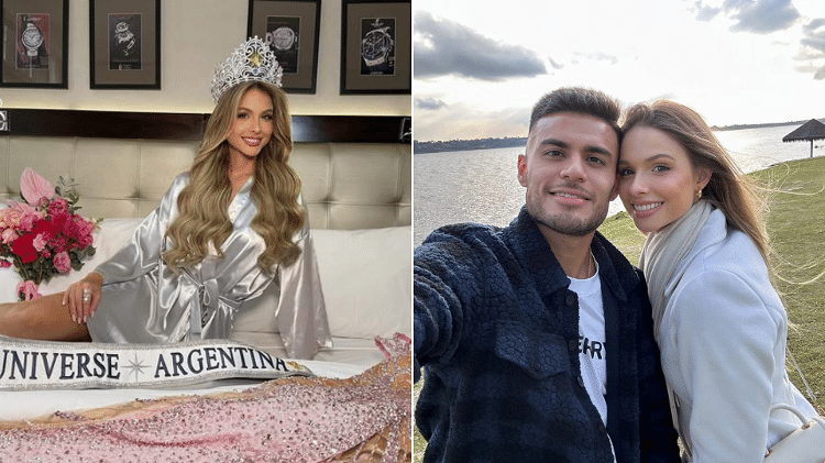Aldana Masset foi eleita Miss Universo Argentina 2025; ela é namorada do jogador Fausto Vera Aldana Masset foi eleita Miss Universo Argentina 2025; ela é namorada do jogador Fausto Vera
