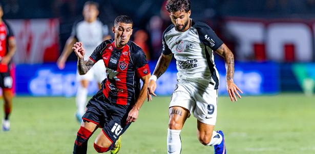 Corinthians e Vitória empatam em jogo com apenas um chute certo no gol