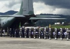Aviões da FAB com delegação da Chapecoense pousam em Manaus - Felipe Pereira/UOL