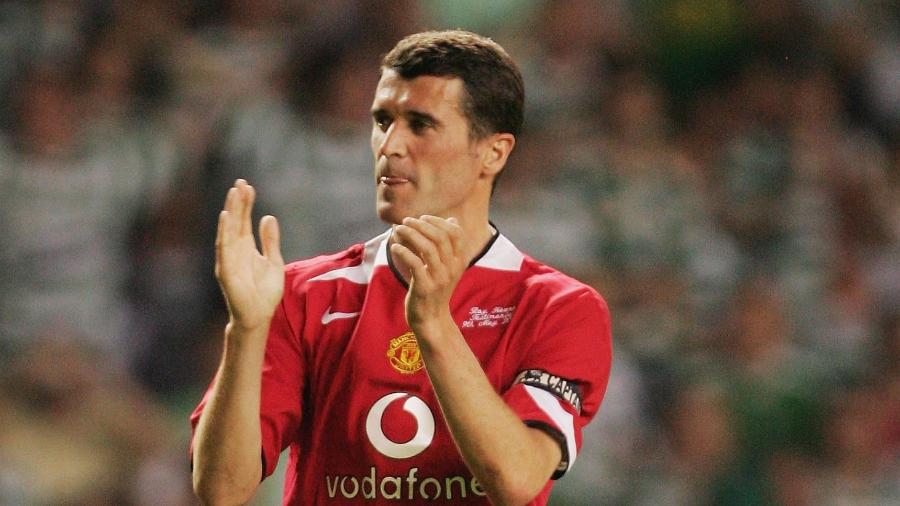 Roy Keane foi o autor do gol do Manchester United sobre o Palmeiras no Mundial-1999 - Laurence Griffiths/Getty Images