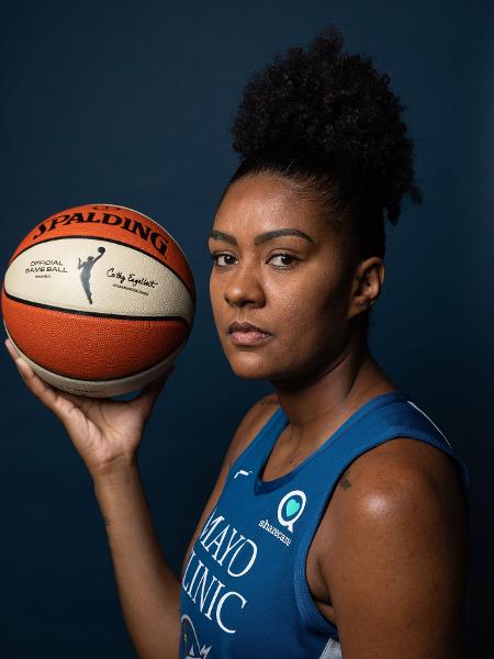 Damiris Dantas, do Minnesota Lynx da WNBA - Stephen Gosling/NBAE via Getty Images