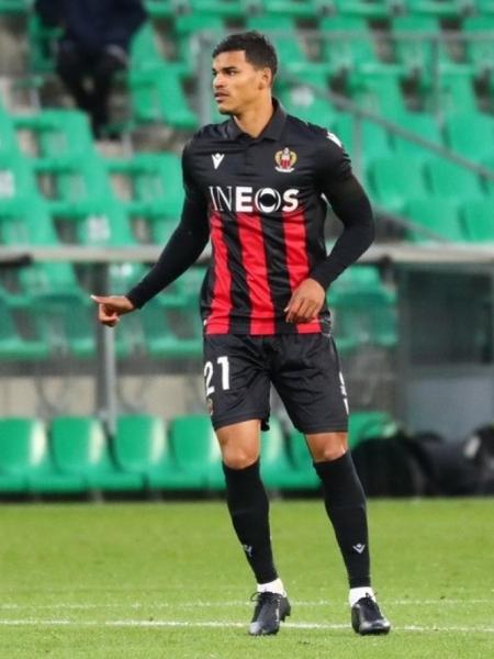 Danilo Barbosa defendendo o Nice, da França - Reprodução/OGC Nice