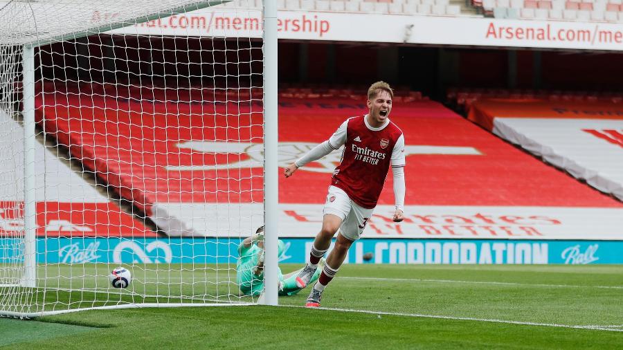 Smith Rowe pode ser envolvido na troca com o Real Madrid - FRANK AUGSTEIN/Pool via REUTERS