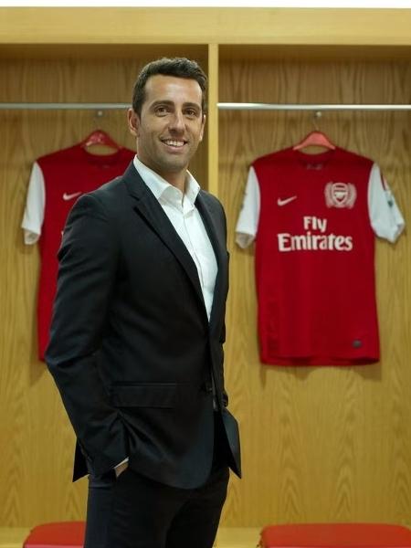 Edu Gaspar é o diretor esportivo do Arsenal, atual vice-campeão da Premier League - Divulgação
