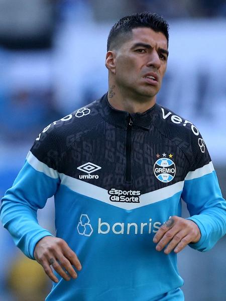 Luis Suárez, atacante do Grêmio - DIEGO VARA/REUTERS
