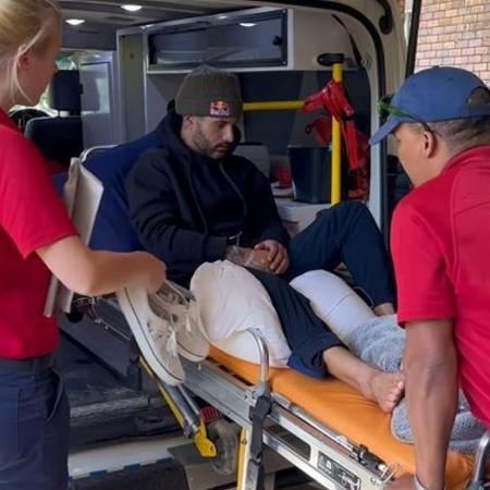 Ítalo Ferreira foi encaminhado a um hospital após lesão na África do Sul