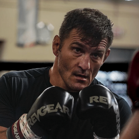 Stipe Miocic em treinamento