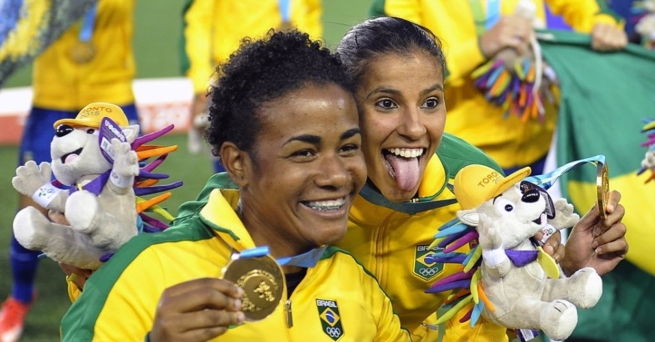 Seleção feminina de futebol conquistou a medalha de ouro