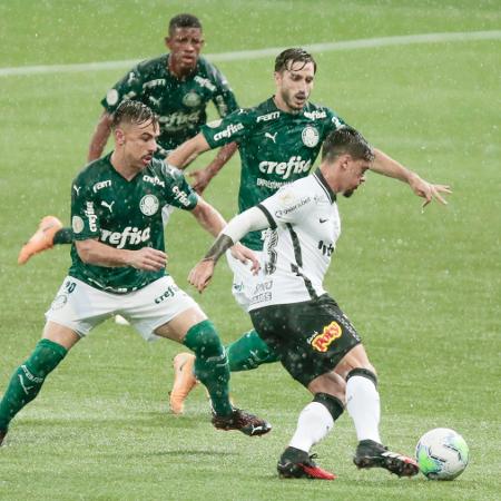 Palmeiras x Corinthians pelo Brasileirão - Marcello Zambrana/AGIF