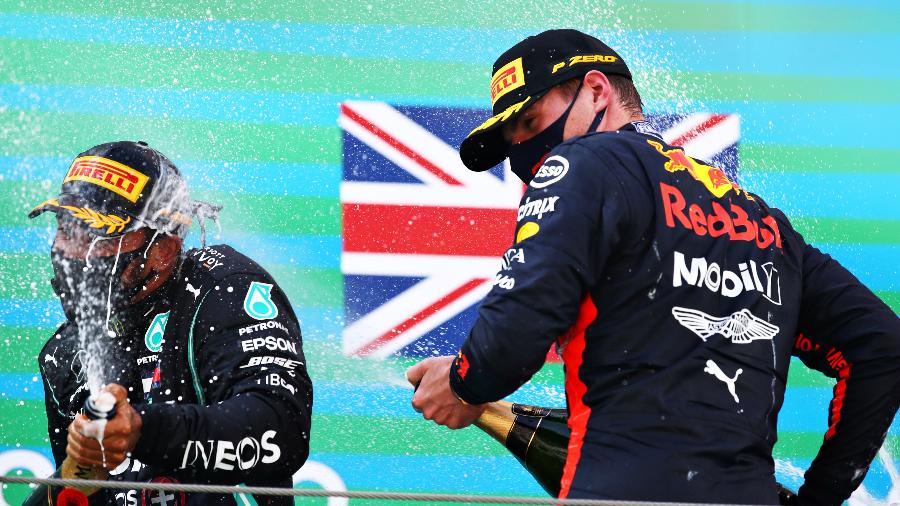 GP da Espanha de 2020 teve disputa entre Hamilton e Verstappen - Mark Thompson/Getty Images