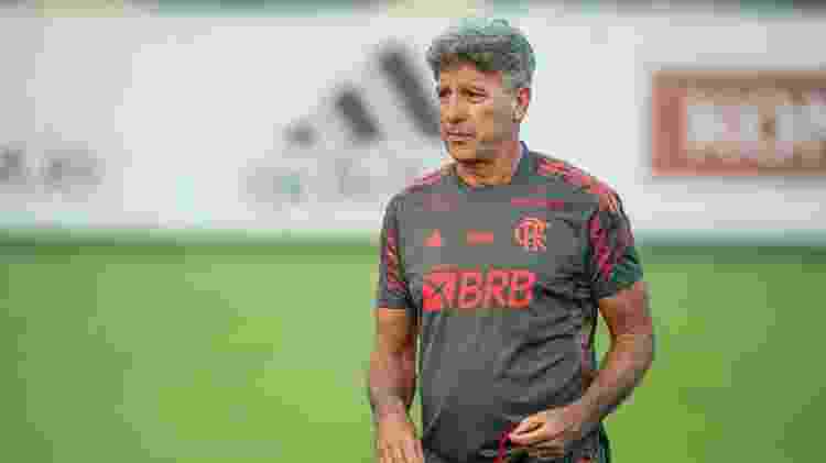 Renato Gaúcho comanda primeiro treino como treinador do Flamengo - Alexandre Vidal / Flamengo - Alexandre Vidal / Flamengo