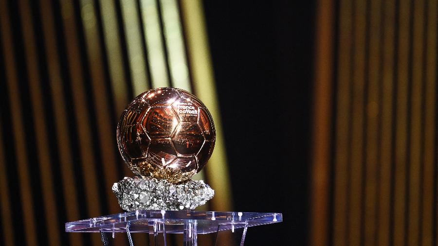 Troféu Bola de Ouro do prêmio da revista France Football - AFP