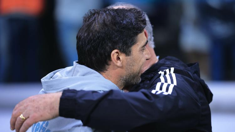 Abel Ferreira elogiou Felipão durante entrevista coletiva após classificação