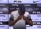 Alex Santana chora em dia mais feliz da vida e se declara ao Corinthians - Reprodução/YouTube/Corinthians