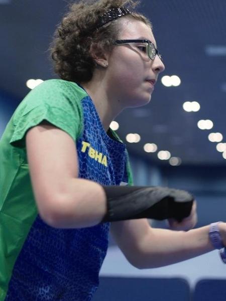 A mesatenista Sophia Kelmer é uma das atletas paralímpicas que contam suas histórias no documentário 'Mulheres no Pódio' A mesatenista Sophia Kelmer é uma das atletas paralímpicas que contam suas histórias no documentário 'Mulheres no Pódio'