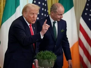 Donald Trump elogia Conor McGregor durante reunião com primeiro-ministro da Irlanda