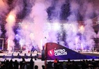 Allianz vira palco de circo radical durante estreia do Palmeiras no Mundial