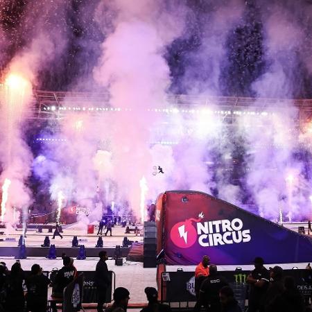 Nitro Circus foi realizado no Allianz Parque, enquanto o Palmeiras fazia sua estreia no Mundial - Nitro Circus/Staff Images