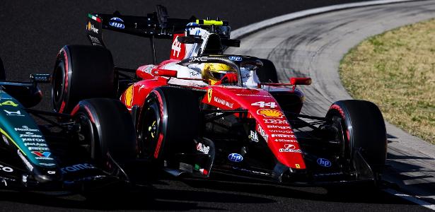 Pole Position: Hamilton lidera dobradinha da Ferrari e Bortoleto é 11º na sexta na Hungria