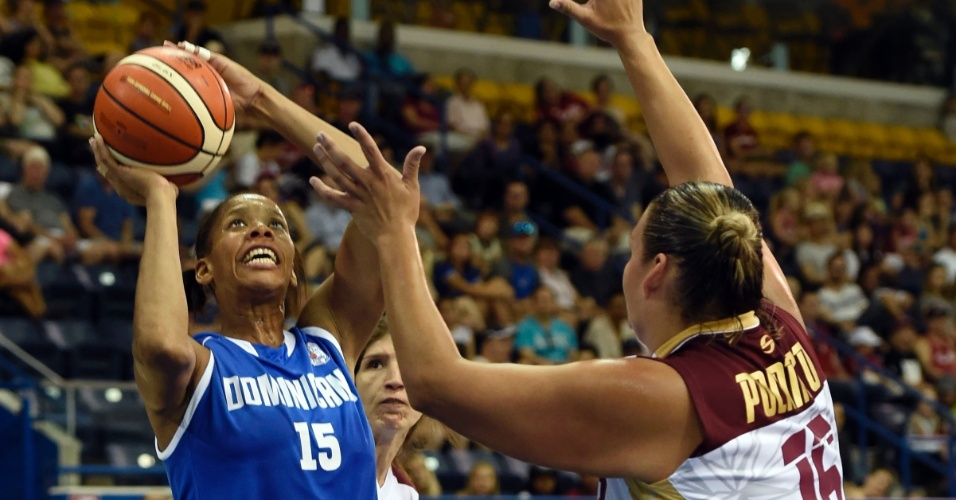 República Dominicana e Venezuela se enfrentam valendo o sétimo lugar do basquete feminino