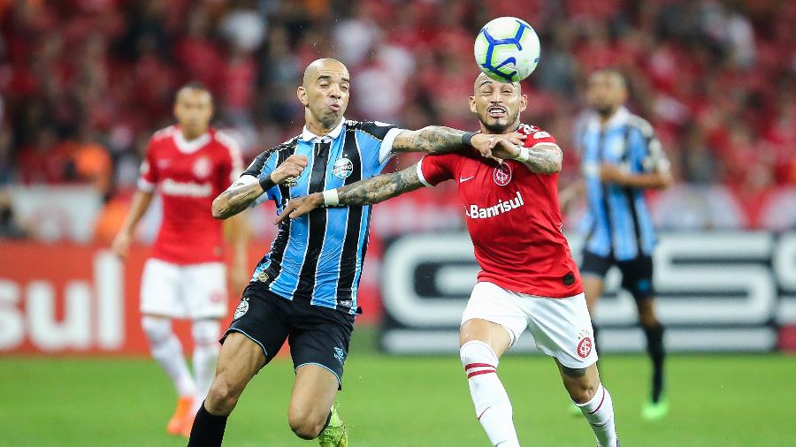 O Internacional decidirá em casa, o Grêmio terá jogo de volta no Paraná - Pedro H. Tesch/AGIF