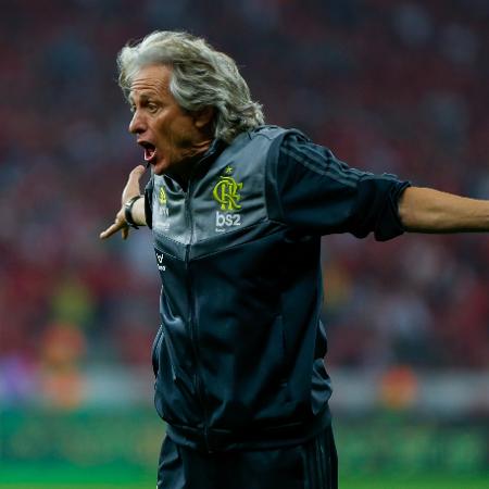 Jorge Jesus, técnico do Flamengo - Jeferson Guareze/AGIF