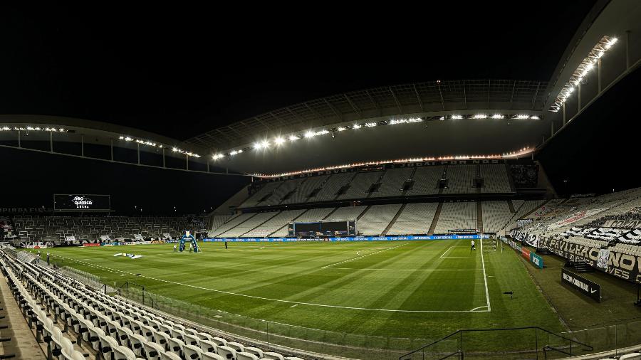 Corinthians contará com parte da bilheteria da Neo Química Arena após acordo com Caixa Econômica Federal - Ettore Chiereguini/AGIF