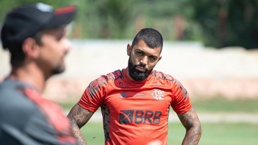 Gabigol, atacante do Flamengo, foi relacionado para a partida contra o Boavista - Alexandre Vidal / Flamengo