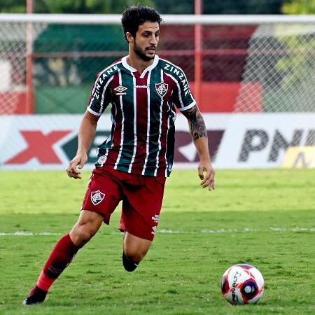 Hudson sofreu ruptura no ligamento do joelho direito, e virou desfalque no Fluminense - Mailson Santana/Fluminense FC
