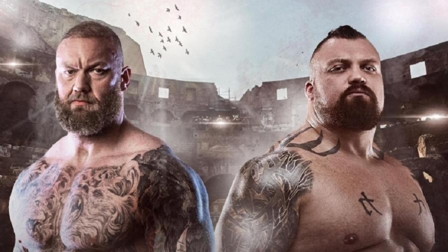 Hafthor Bjornsson e Eddie Hall se enfrentarão em luta de boxe - Divulgação