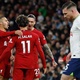 Salah faz dois, e Liverpool vence o Tottenham em jogo agitado do Inglês