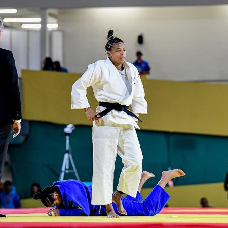 Rafaela Silva 57kg x Kristine Jimenez (PAN) - Quartas-de-final Judô - Pan 2023