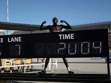 Fenômeno australiano melhora tempos de Usain Bolt aos 16 anos