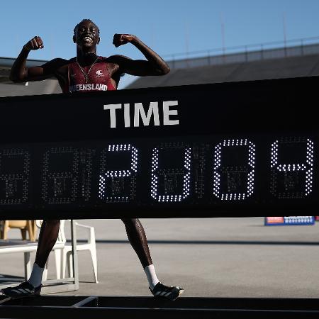 Gout Gout, fenômeno australiano do atletismo - Reprodução/X/World Athletics