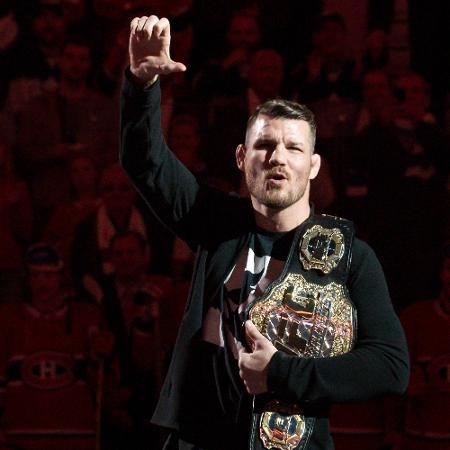 Michael Bisping foi campeão dos médios do UFC