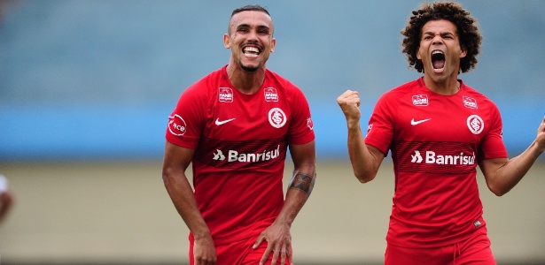 William Pottker e Camilo foram protagonistas na vitória sobre o Goiás - Ricardo Duarte/Inter
