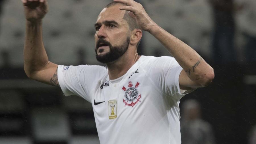 Danilo comemora o gol marcado para o Corinthians contra o Bahia - Daniel Augusto Jr. / Ag. Corinthians