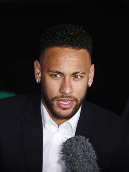 Neymar vai ao SBT gravar programa e entrevista para a Band - REUTERS/Luiza Gonzalez