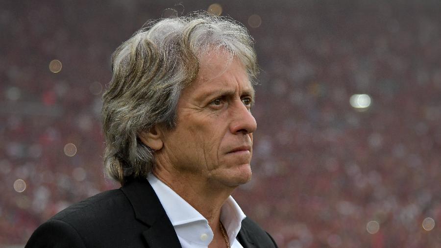 Jorge Jesus ressaltou que equipe vai com força máxima tanto no Brasileiro quanto na Libertadores - Thiago Ribeiro/AGIF