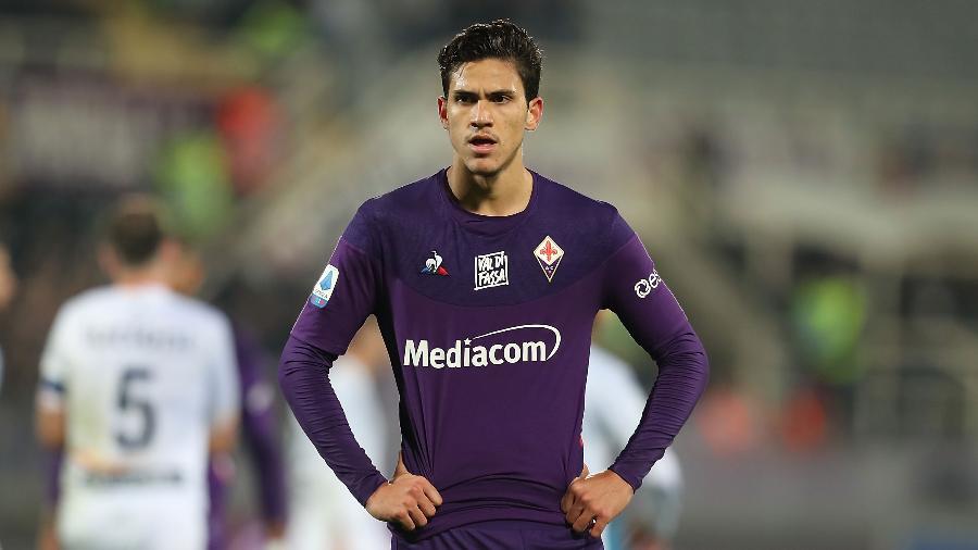 Pedro, durante partida pela Fiorentina - Gabriele Maltinti/Getty Images