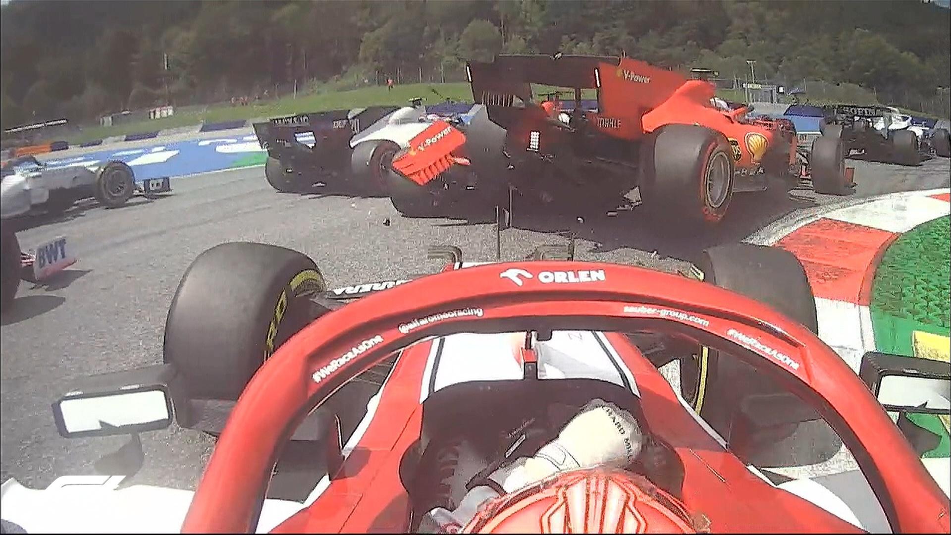 GP da Estíria de F1: Leclerc bate em Vettel e ambos saem: "Joguei o esforço  da Ferrari no lixo"