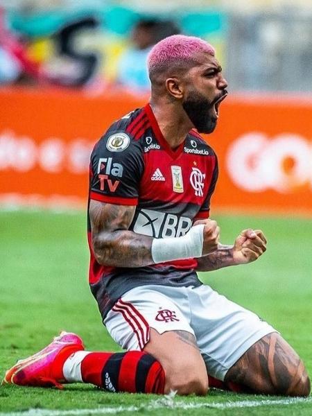 Gabigol celebra 100 jogos pelo Flamengo e acredita em título brasileiro - Reprodução/Instagram