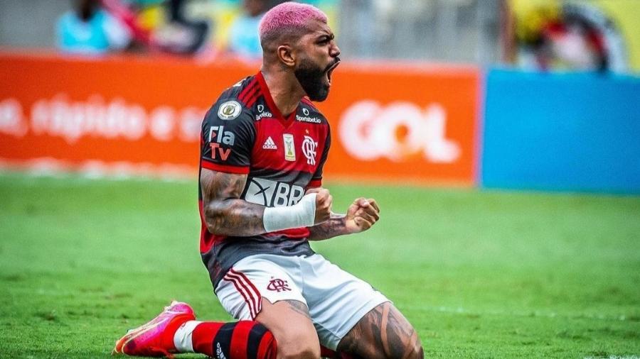 Gabigol celebra 100 jogos pelo Flamengo e acredita em título brasileiro - Reprodução/Instagram