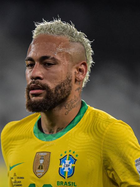 Neymar busca o recorde de gols pela seleção brasileira - Thiago Ribeiro/NurPhoto via Getty Images
