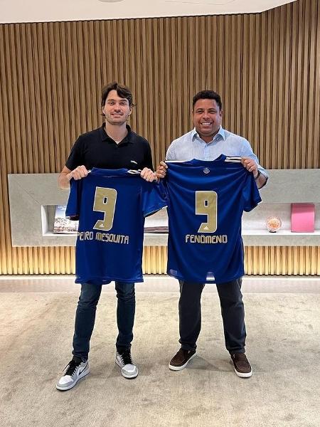 Ronaldo Fenômeno e Pedro Mesquita Prato, da XP Investimentos, acertam compra do Cruzeiro - Reprodução/Instagram