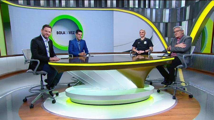 Fábio Santos, lateral do Corinthians, concedeu entrevista ao programa Bola da Vez, da ESPN - Divulgação/ESPN