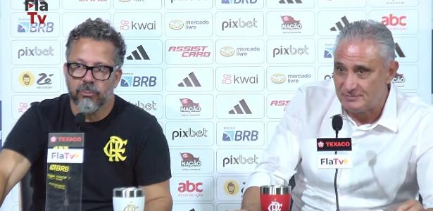 Tite elogia equipe do Flamengo durante entrevista sobre Gabigol