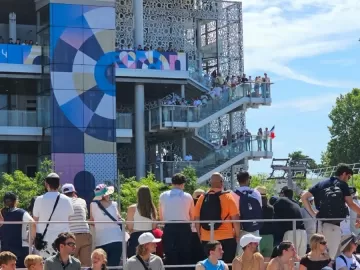 Baile de Favela tocando em Roland Garros? Só mesmo em época de Olimpíadas