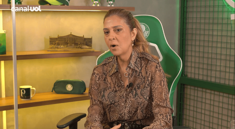 Canal UOL: Leila Pereira participou do programa Zona Mista do Hernan